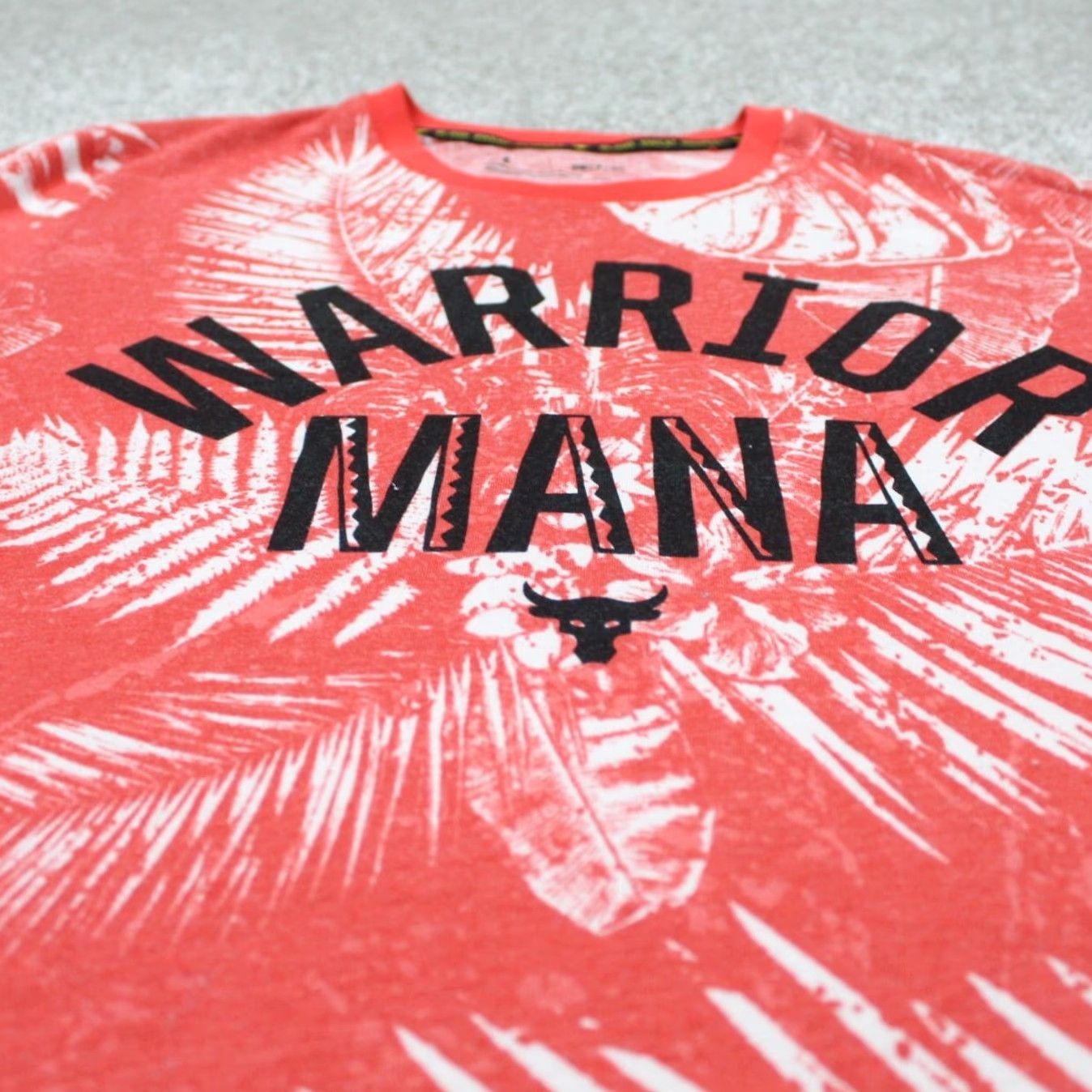 Under Armour Under Armour Project Rock Shirt Mens Small Red Warrior S/S Pullover Size US S / EU 44-46 / 1 - 4 Thumbnail