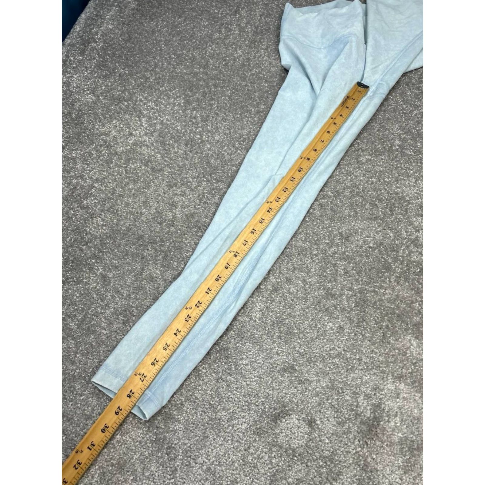Lululemon Lululemon Wunder Under High Rise 25'' Tight Leggings Womens 12 Blue Athleisure Size 34" / US 12 / IT 48 - 3 Thumbnail