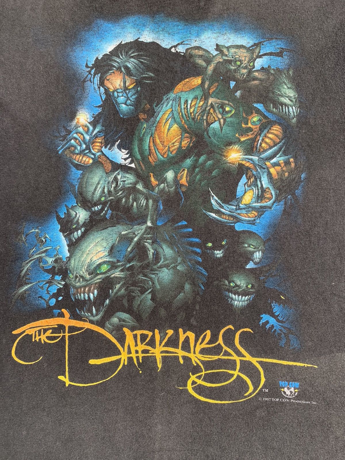 Band Tees × Vintage Vintage 90s The Darkness Fasion VictimTshirt Size US M / EU 48-50 / 2 - 3 Thumbnail