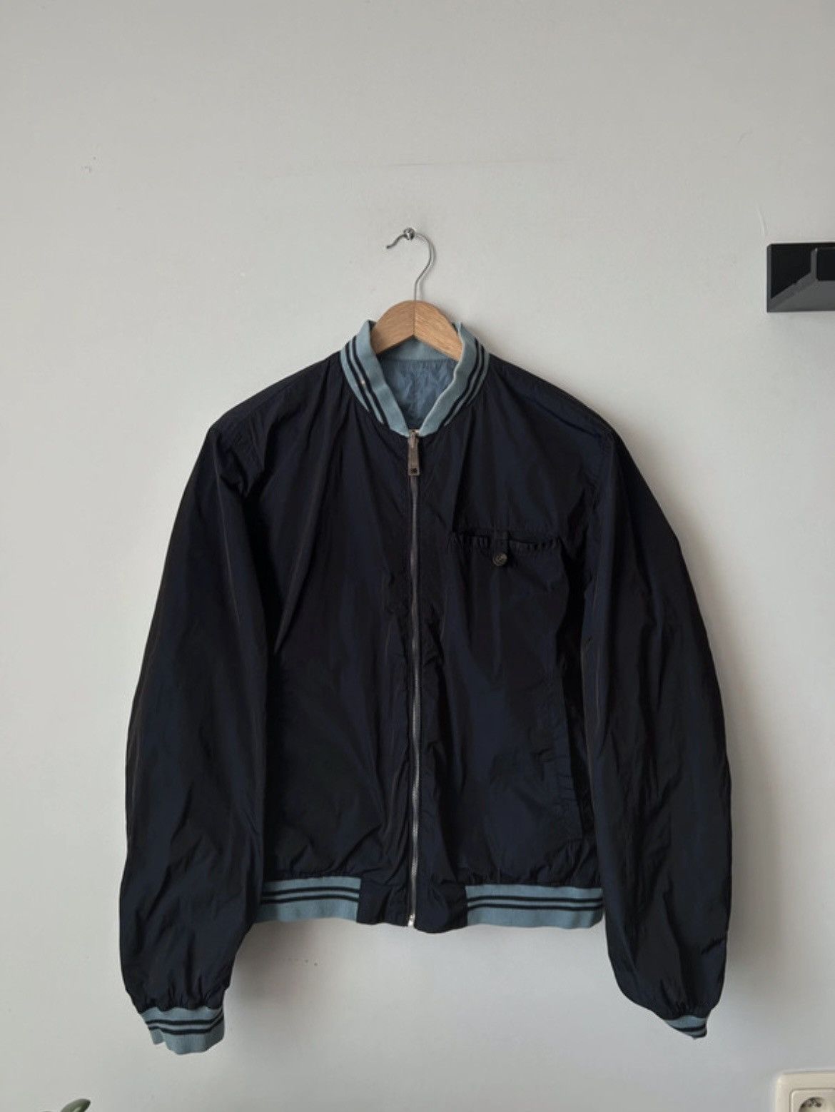 Prada Prada nylon bomber jacket reversible Size US M / EU 48-50 / 2 - 1 Thumbnail