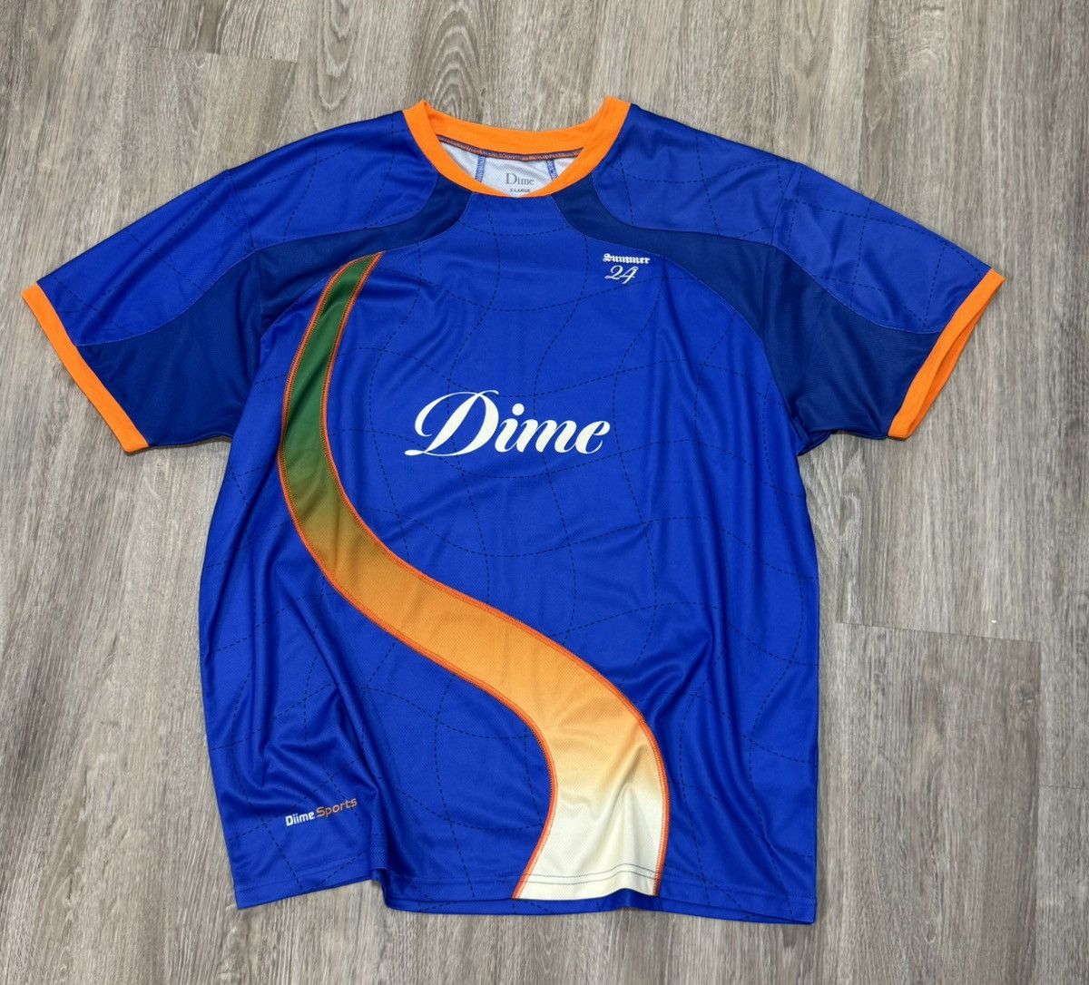 DIME MTL フットボールジャージー ストリート系 ユニセックス