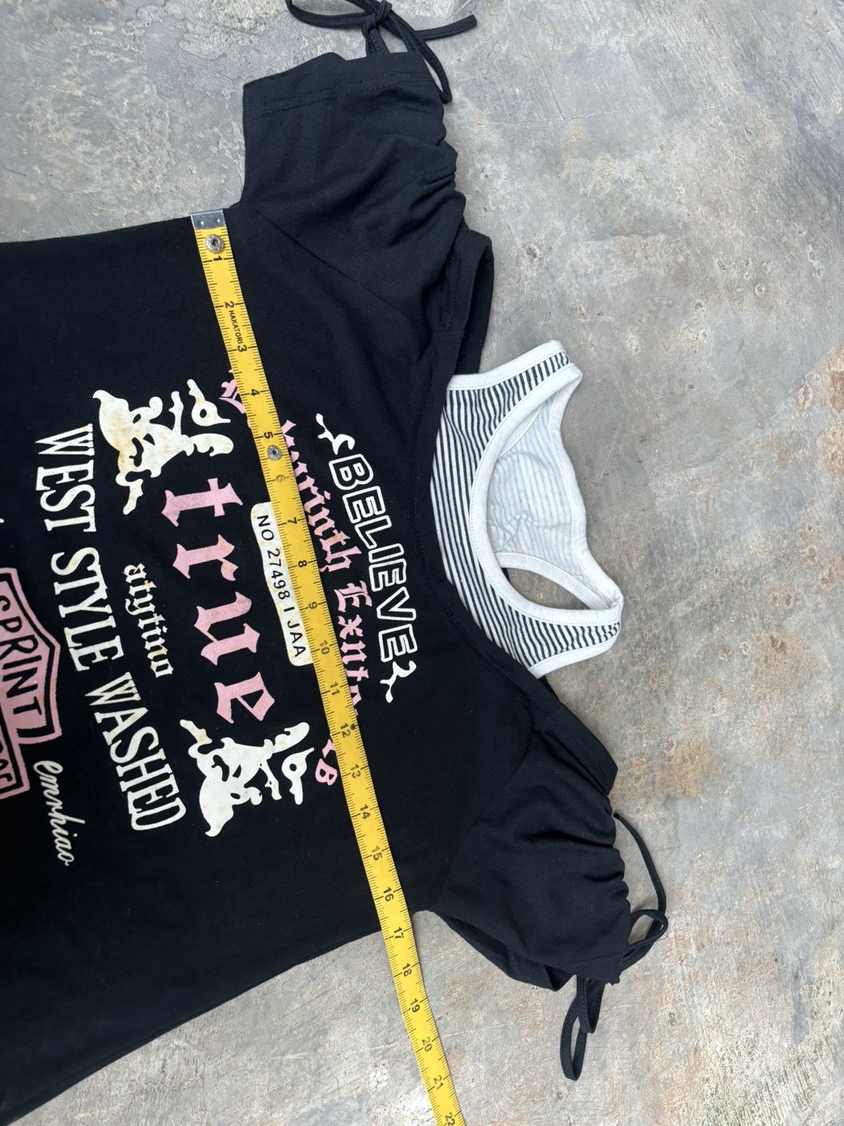 Hysteric Glamour × If Six Was Nine × Japanese Brand Y2k Opium Believe Ifwixwasnine Punk Style Women's Tshirt Size M / US 6-8 / IT 42-44 - 8 Thumbnail