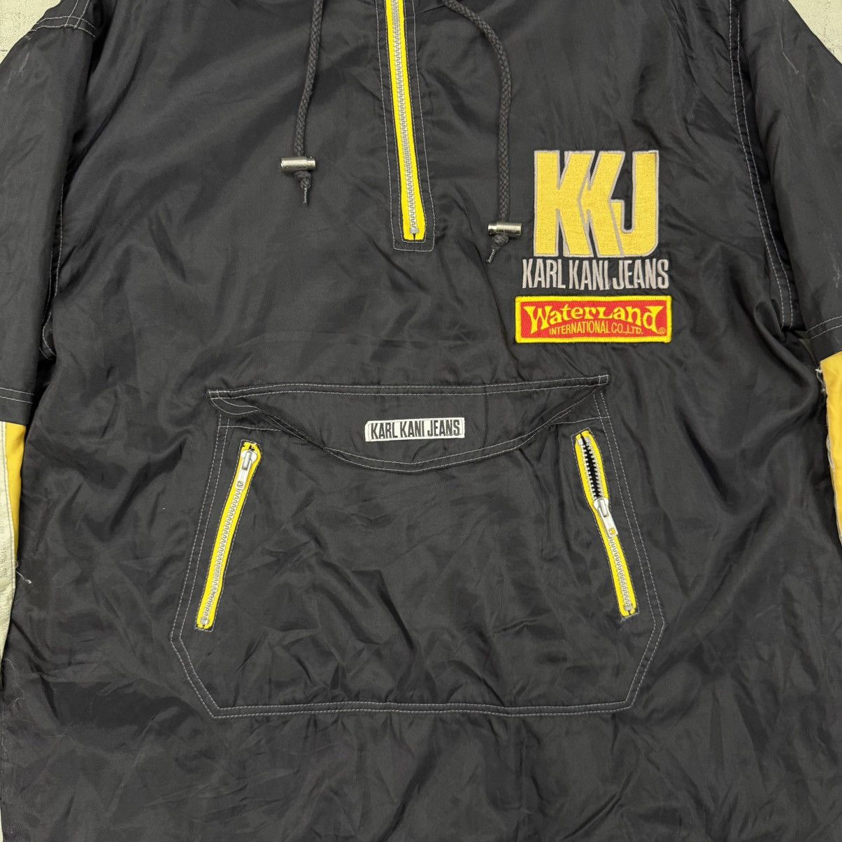 Karl Kani × Vintage Vintage Karl Kani Anorak Hip Hop Size US XL / EU 56 / 4 - 2 Thumbnail