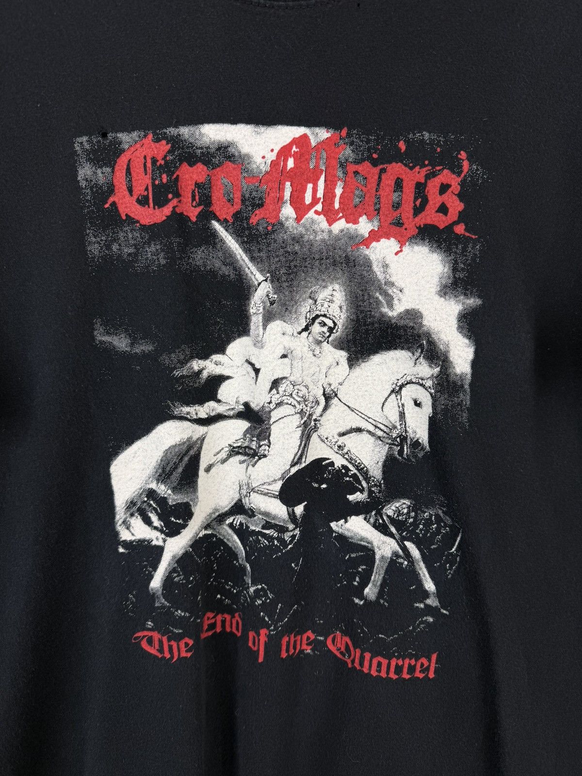 Band Tees 00s Cro Mags The End Of The Quarrel Harcore NYHC Band Tshirt Size US M / EU 48-50 / 2 - 2 Thumbnail