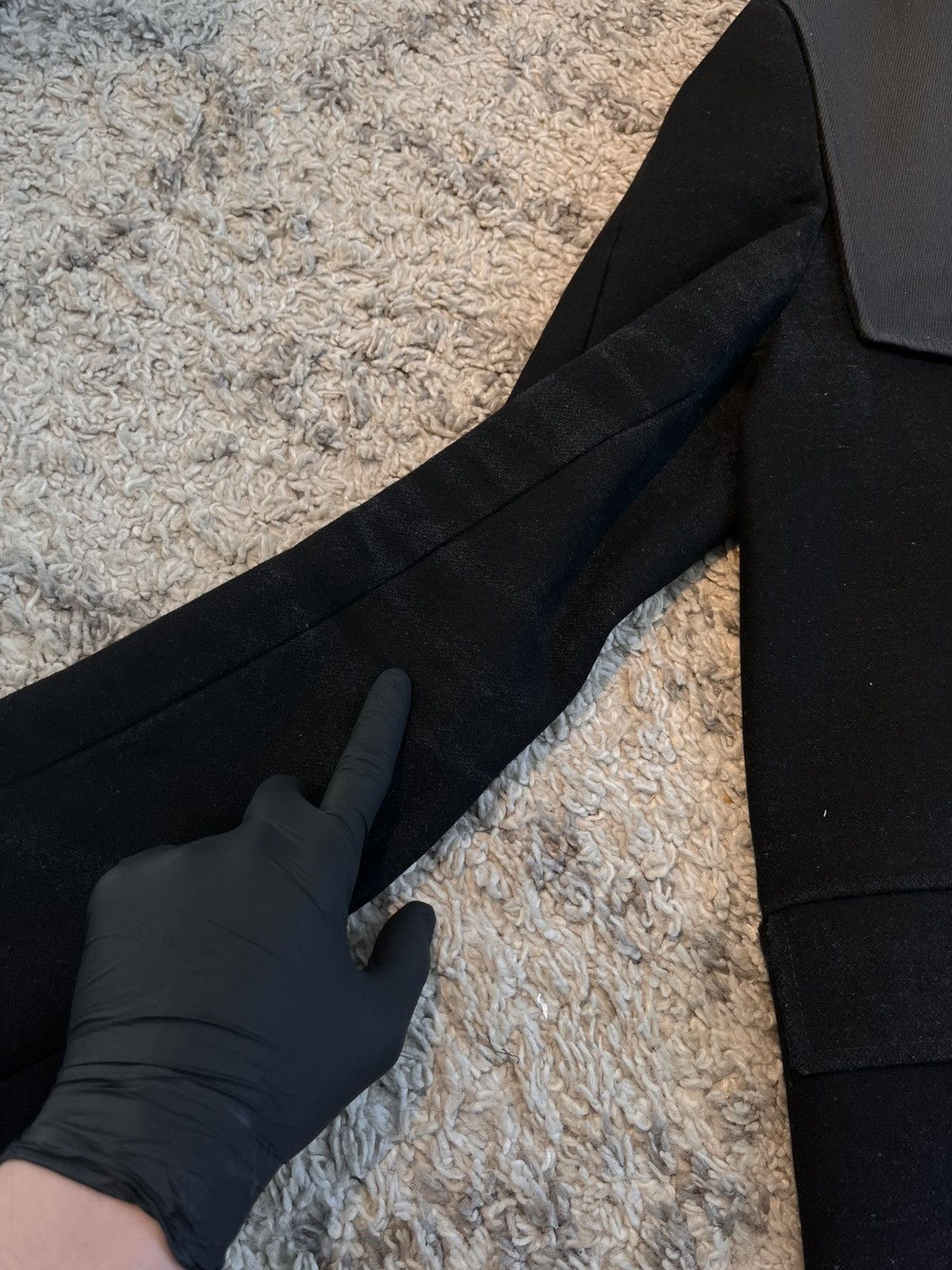 Balenciaga Balenciaga Paris Hooded Wool Panel Jacket (Ghesquière Era) Size US L / EU 52-54 / 3 - 8 Thumbnail