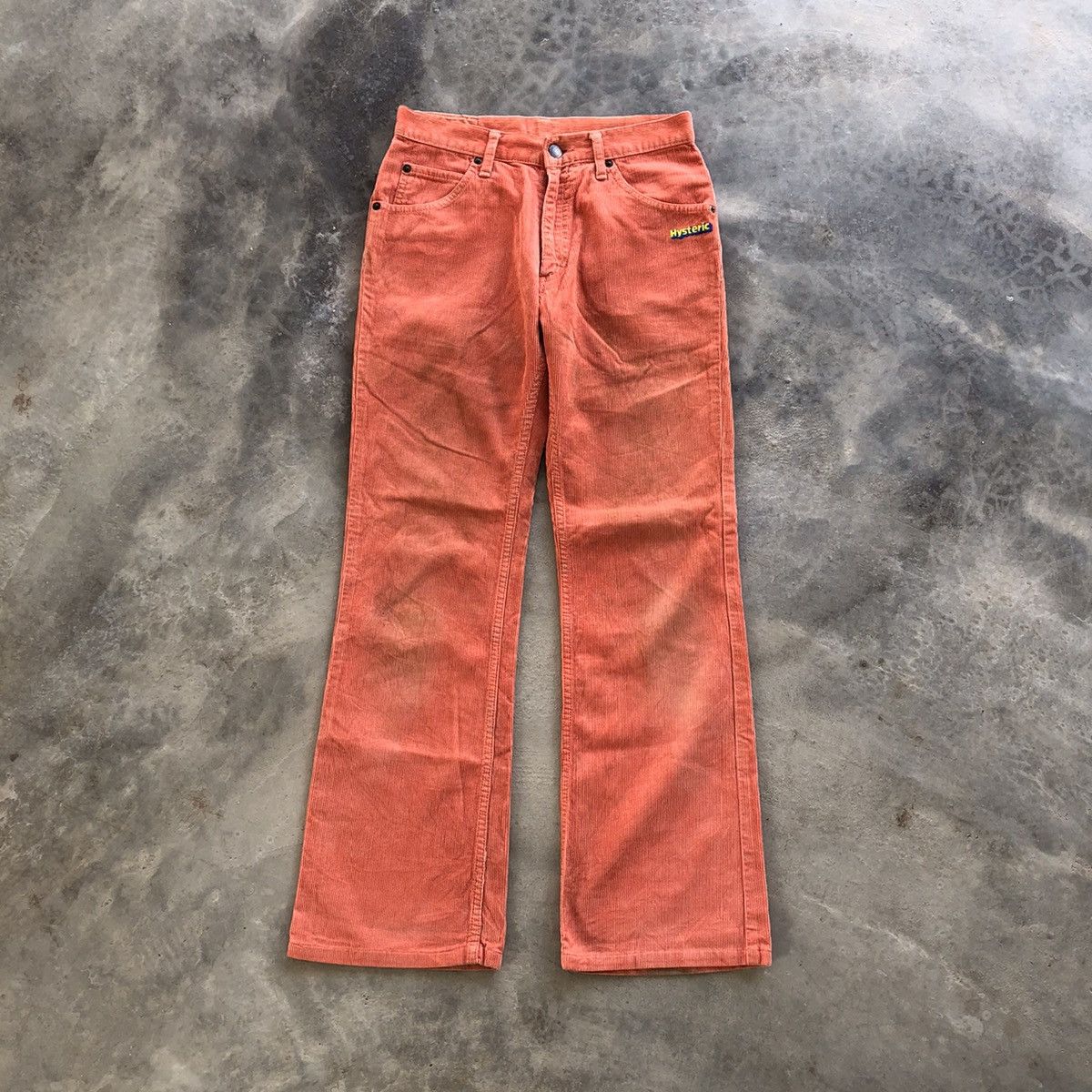 Hysteric Glamour × Japanese Brand HYSTERIC GLAMOUR Kinky Jeans Flare Corduroy Pants Size US 27 - 1 Thumbnail