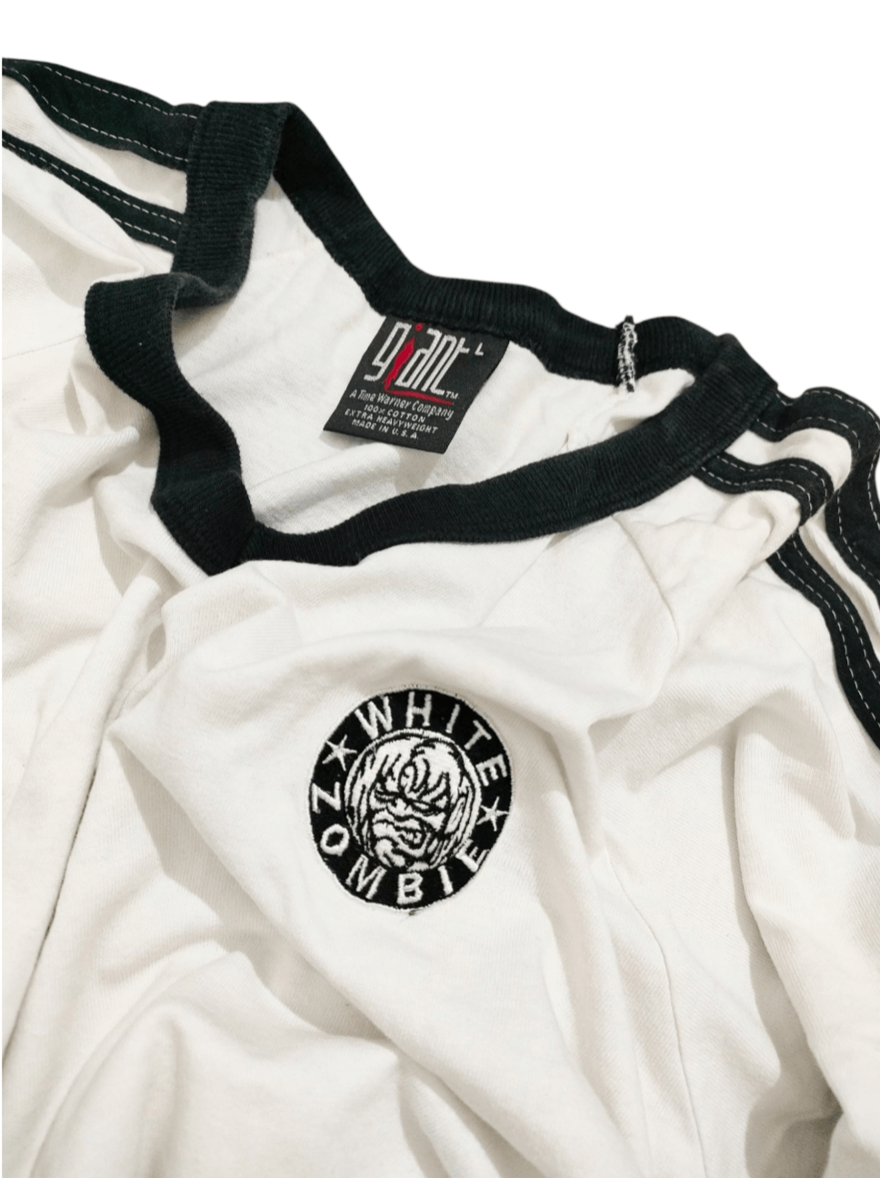 90s Vintage WHITE ZOMBIE Soccer Jersey Tee