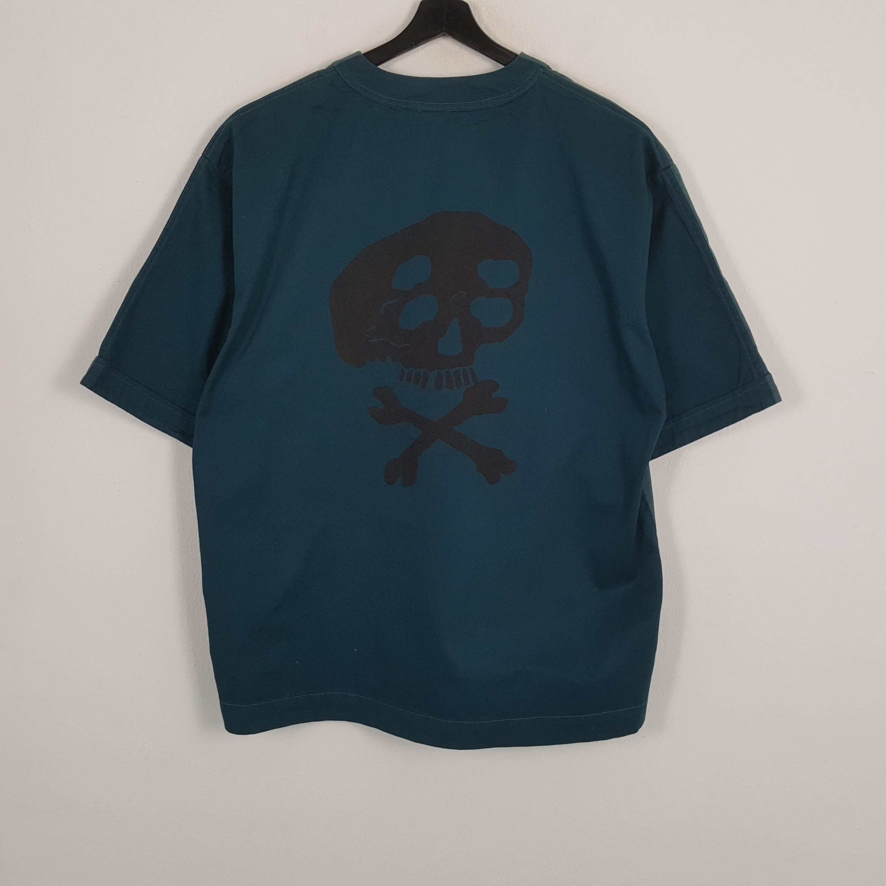 Maison MIHARA YASUHIRO × Vintage MIHARAYSUHIRO x Custom Art Skulls Design Shirt Size US XL / EU 56 / 4 - 1 Thumbnail