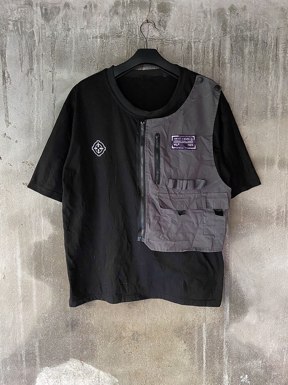 Beauty Beast × Hysteric Glamour × Japanese Brand UKNOWN BRAND DOUBLE LAYER VEST TEE SHIRT Size US M / EU 48-50 / 2 - 1 Thumbnail