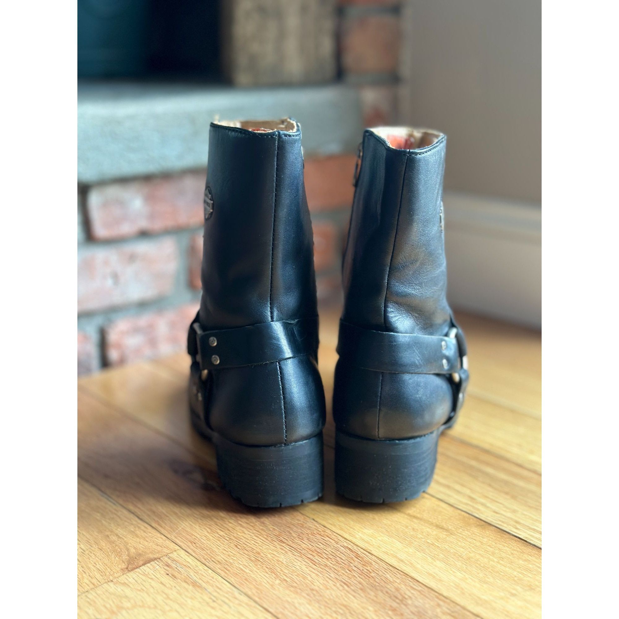 Harley Davidson WOMEN'S HOWELL 7" HARNESS WATERPROOF RIDING BOOTS 9.5 WOMENS Size US 9.5 / EU 42-43 - 10 Thumbnail