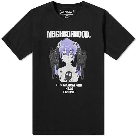 Anima × Neighborhood Neighborhood Jun Inagawa Magical Girl KillsFascists  T-Shirt | Grailed