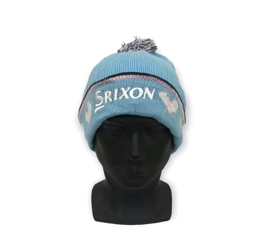 Vintage Srixon Spellout Beanie Hat Size ONE SIZE - 1 Thumbnail