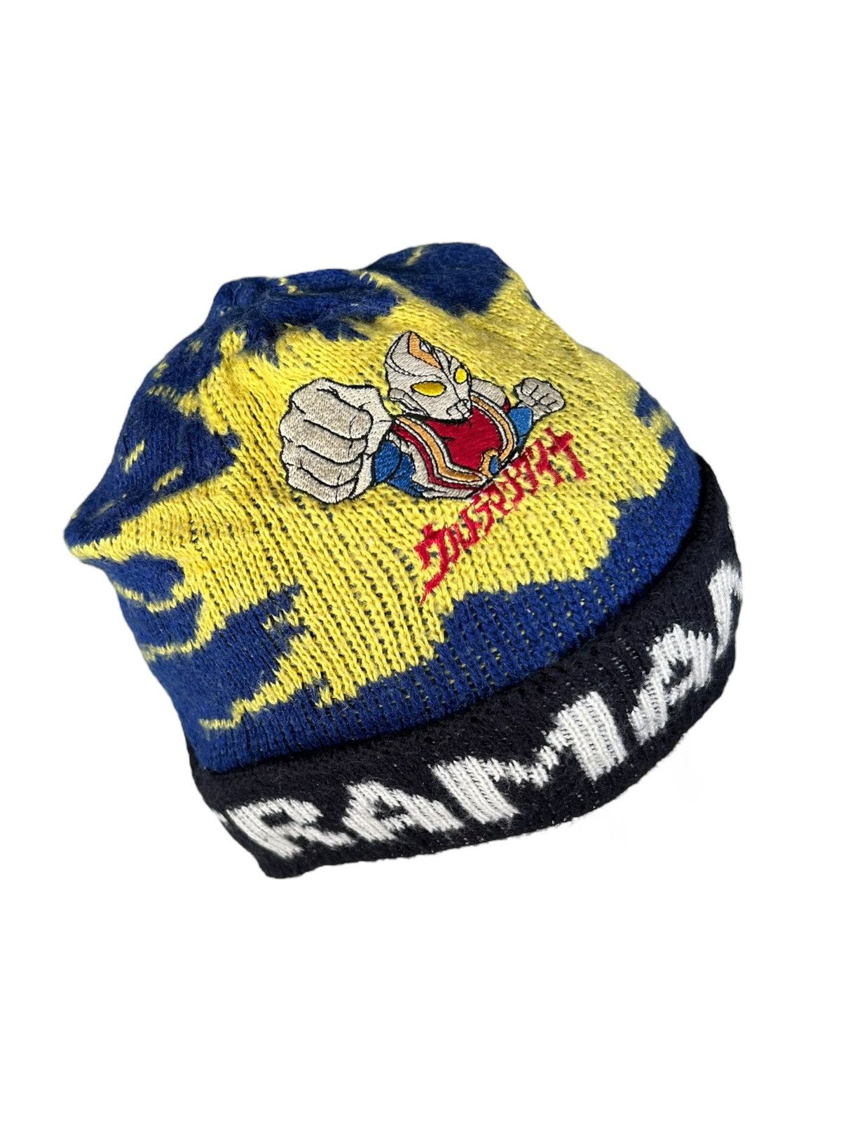 Japanese Brand × Kapital × Vintage Vintage Ultraman Japanese Cartoon Anime Beanie Hats Rare🎌☠️ Size ONE SIZE - 3 Thumbnail