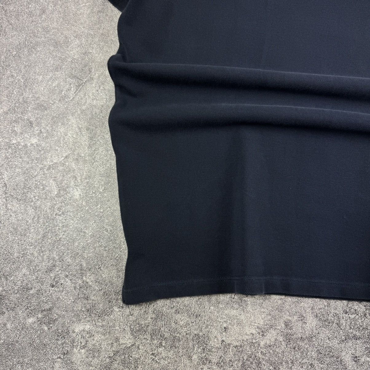 Versace Versace Collection Navy Pocket Polo / Tonal Medusa Logo Size US L / EU 52-54 / 3 - 4 Thumbnail