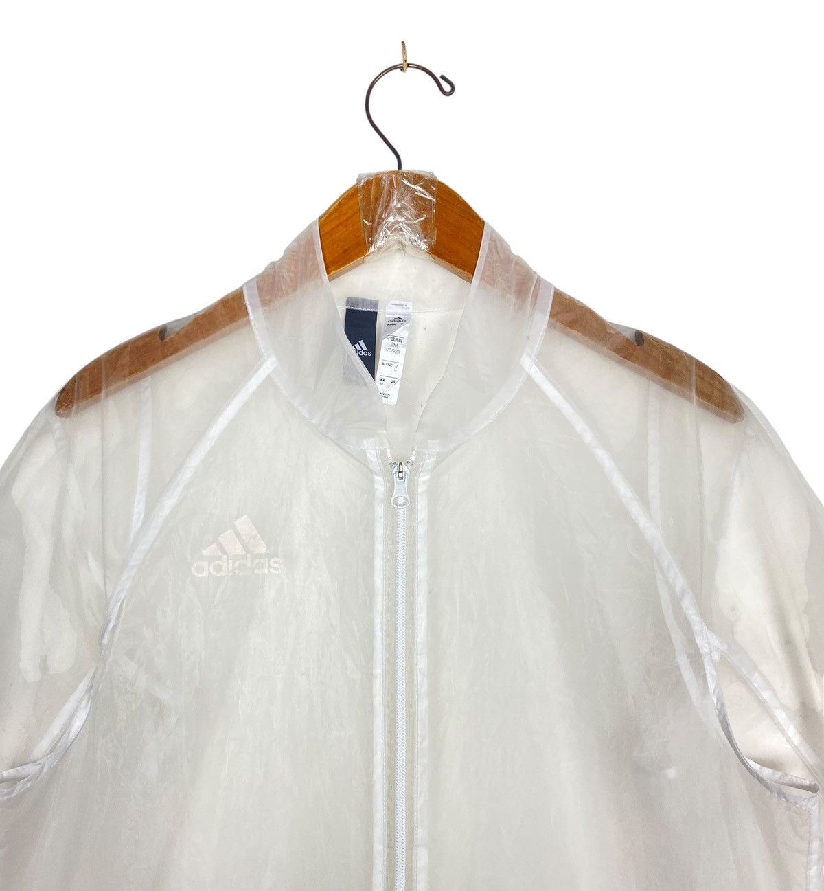 Adidas Rare‼️ Adidas Transparent Light Jacket Size M / US 6-8 / IT 42-44 - 7 Thumbnail