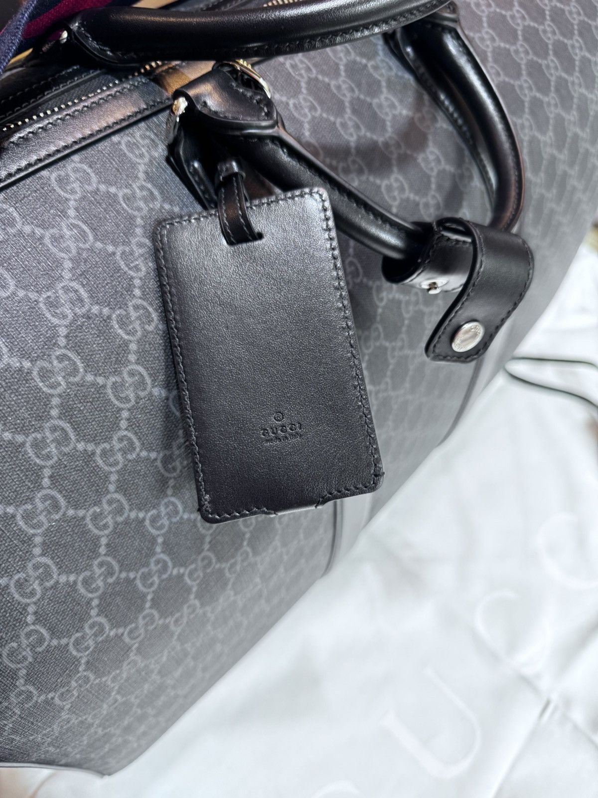Gucci Gucci Large GG Duffle Bag Size ONE SIZE - 16 Thumbnail