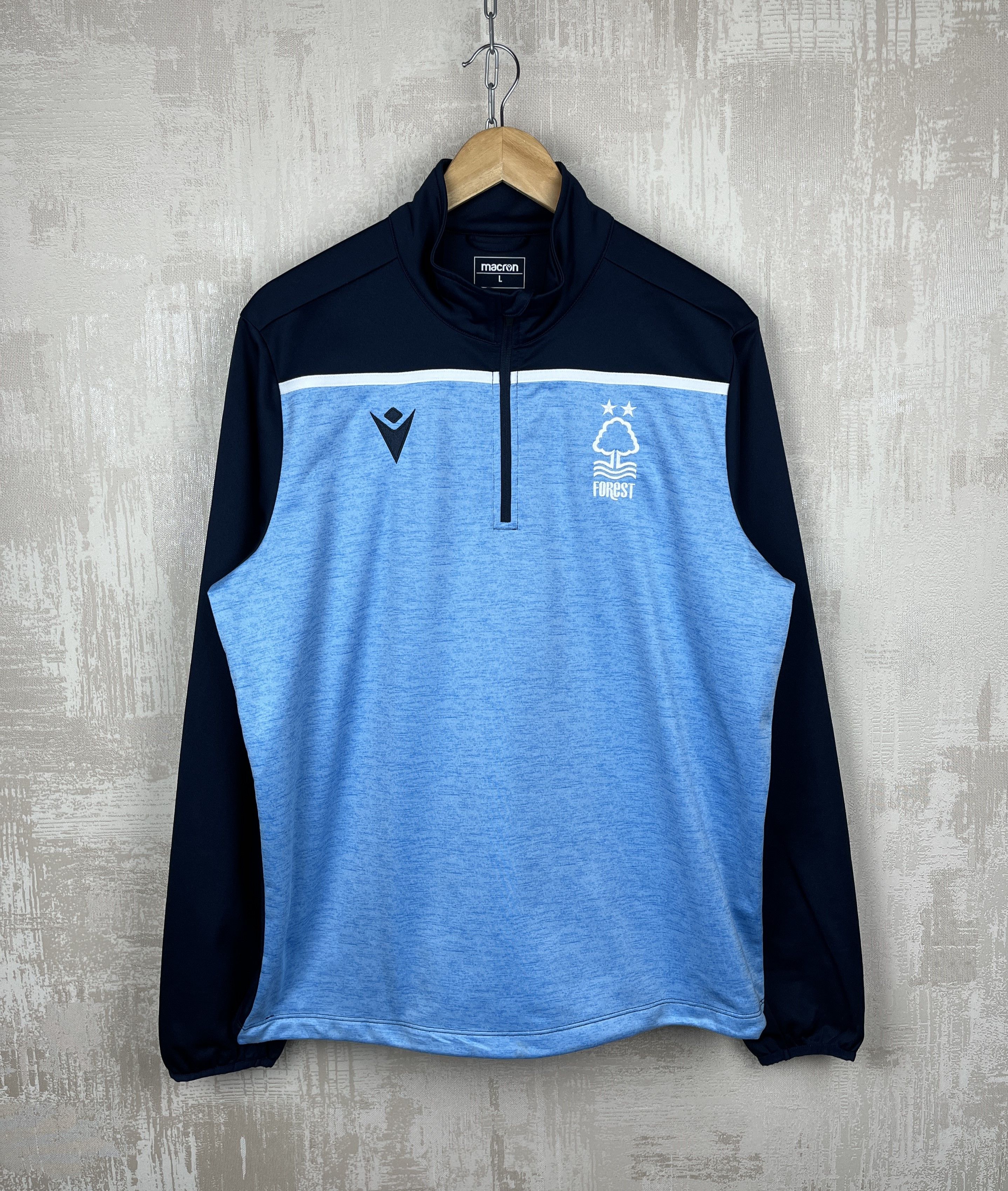 Macron Nottingham Forest FC Football Soccer Training Pullover Size US L / EU 52-54 / 3 - 1 Thumbnail