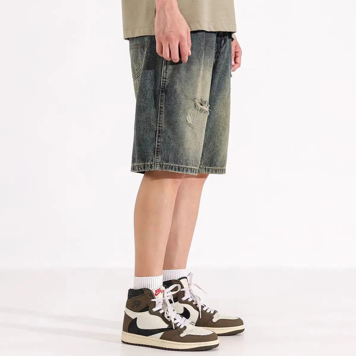 Designer × Japanese Brand Streetwear Hip Hop Vintage Loose Casual Jeans Size US 33 - 3 Thumbnail