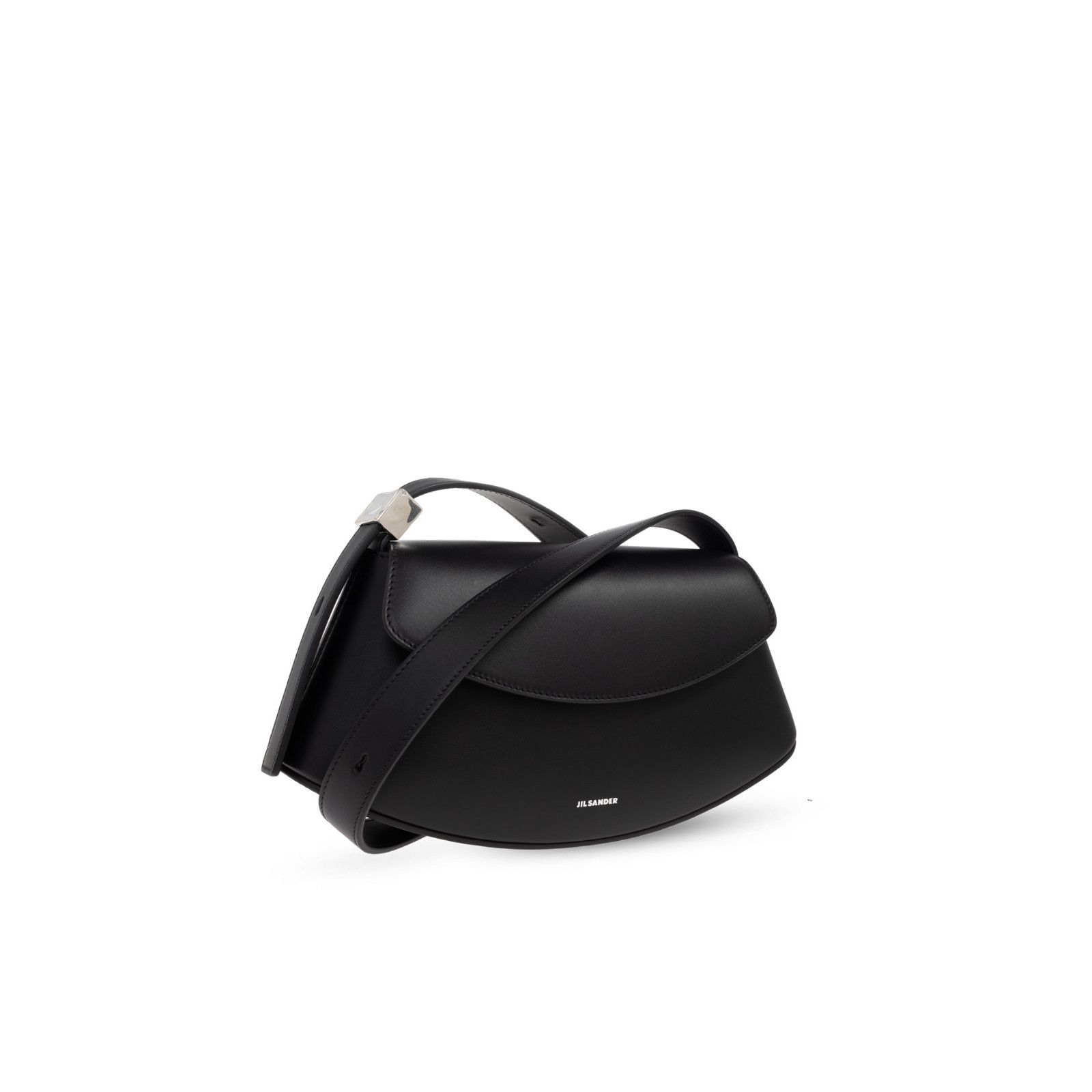 Jil Sander JIL SANDER Black Leather Shoulder Bag New & Authentic Size ONE SIZE - 3 Thumbnail