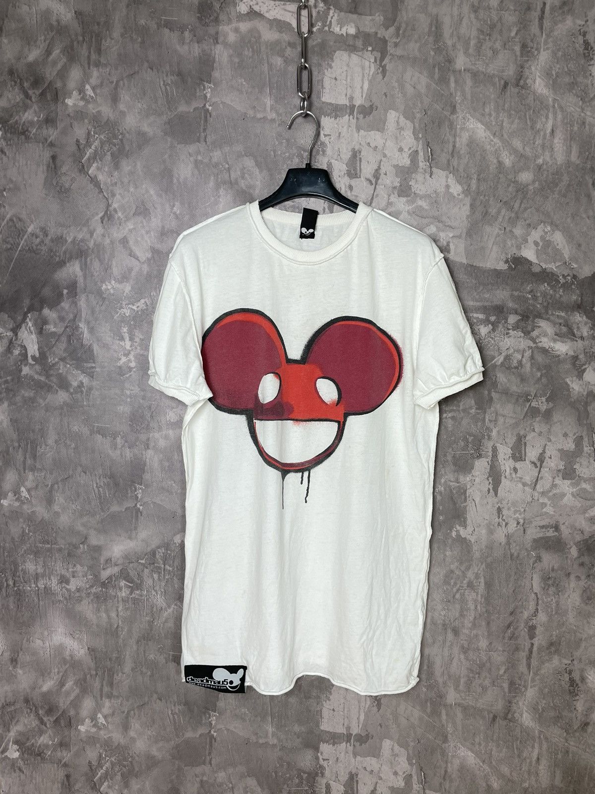 Band Tees × Vintage Vintage Deadmau5 Electronic DJ T-shirt Size US S / EU 44-46 / 1 - 1 Thumbnail