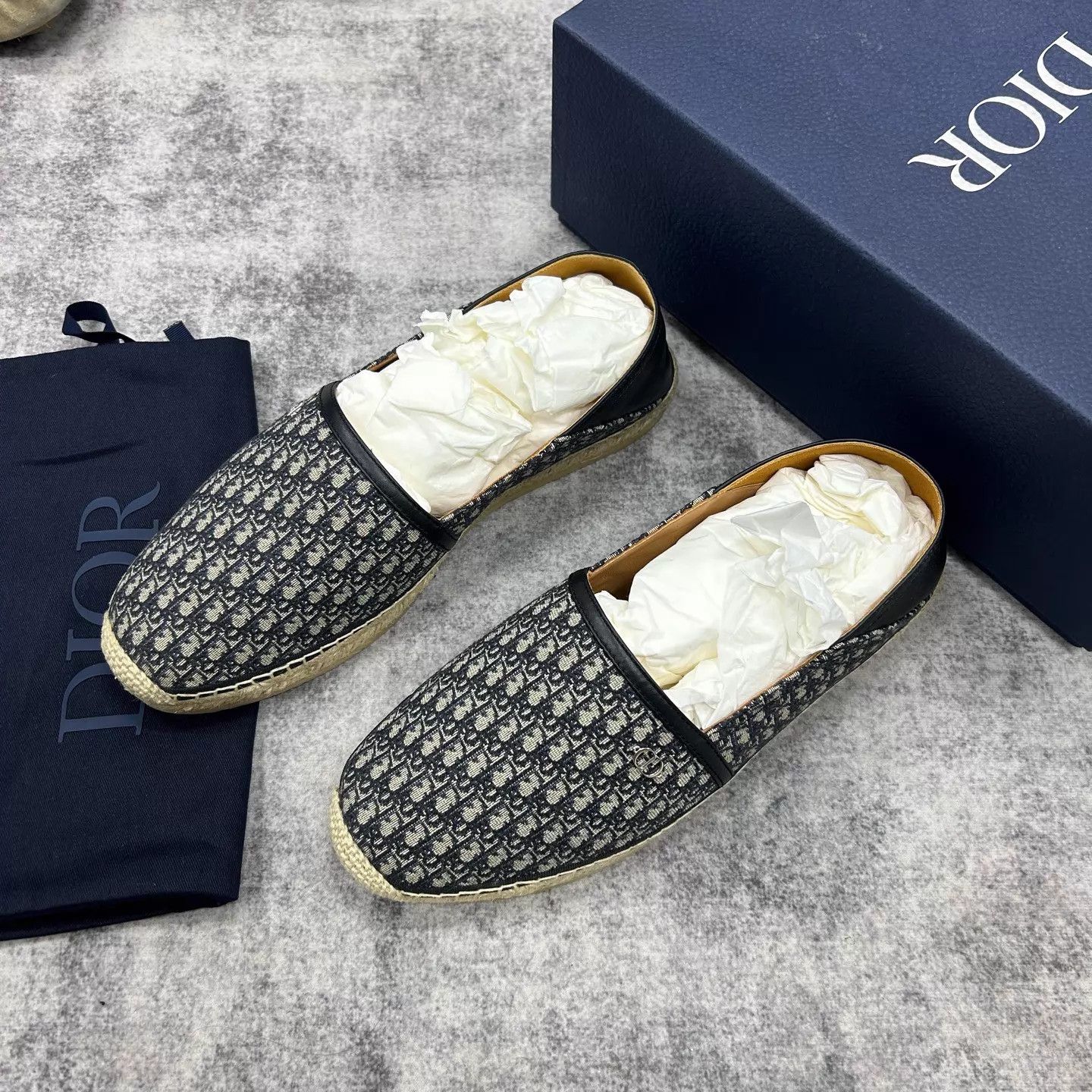 Dior DIOR Paradise Oblique Print Fisherman Shoes 45 new Size US 12 / EU 45 - 1 Thumbnail