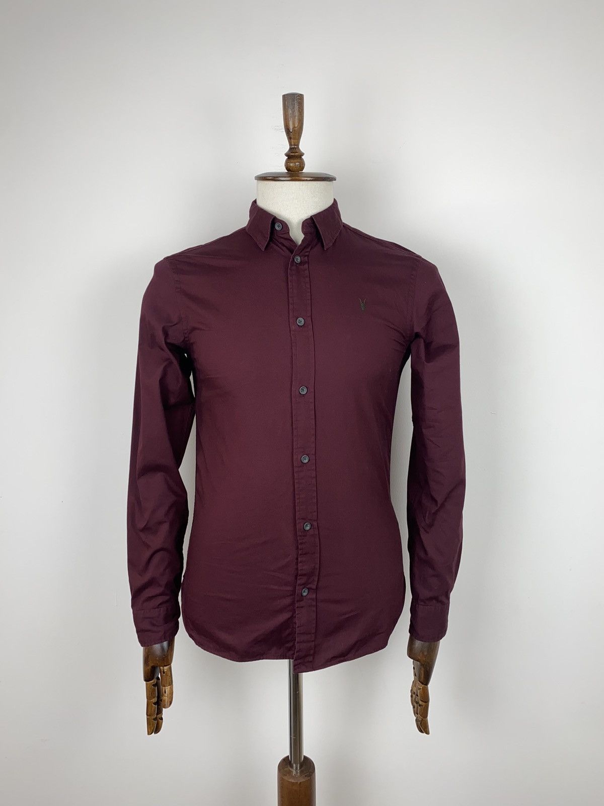 Allsaints Men’s Allsaints Redondo Long Sleeve Shirt size XS Size US XS / EU 42 / 0 - 1 Thumbnail