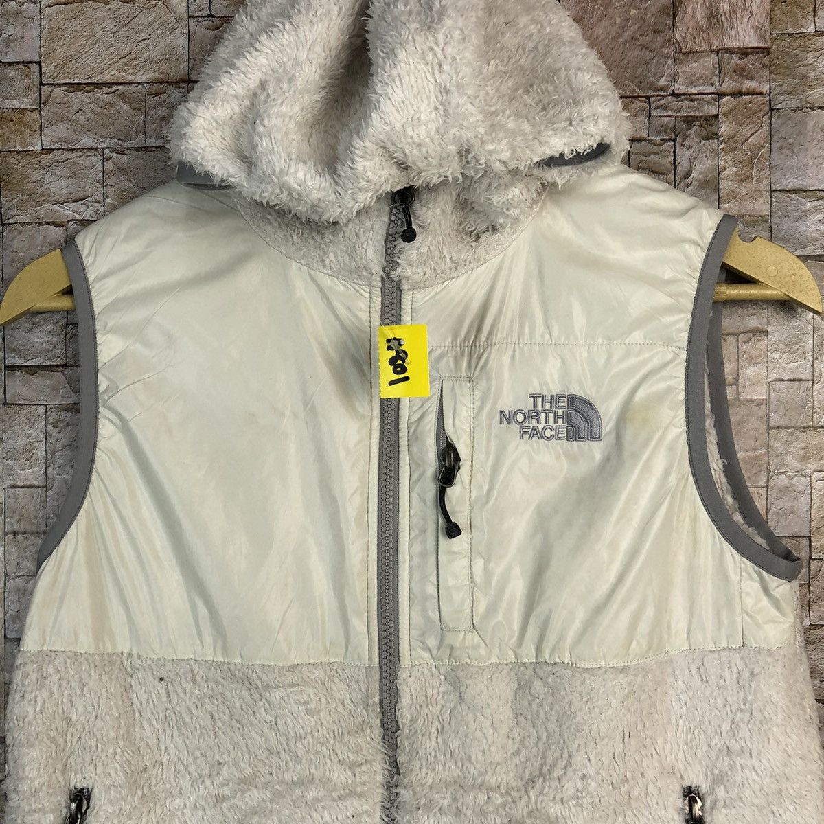 The North Face North Face White hoodie fleece Vest #A801 Size US S / EU 44-46 / 1 - 5 Thumbnail