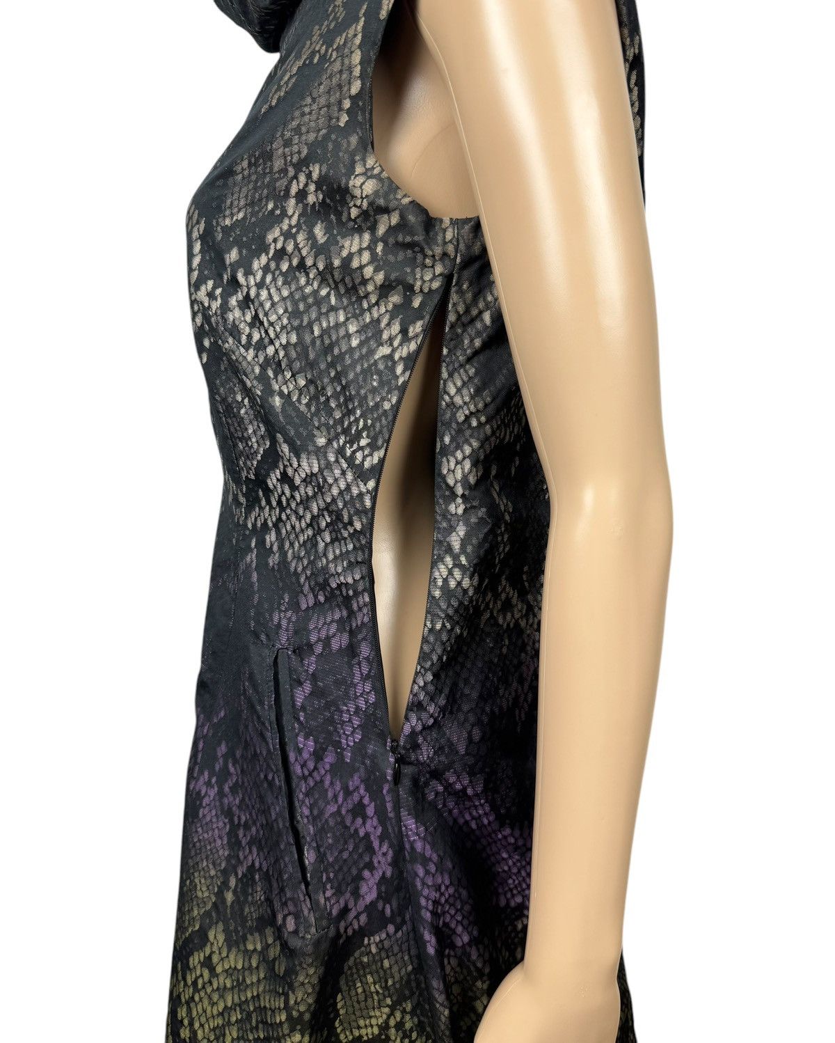 Designer Bitte Kai Rand Python Printed Dress Mock Neck size DE36 IT42 Size M / US 6-8 / IT 42-44 - 9 Thumbnail