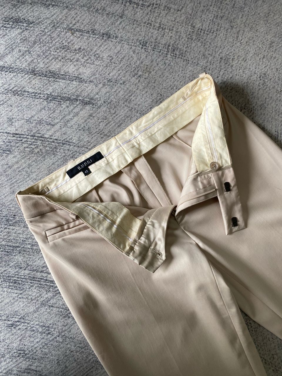 Gucci × Tom Ford Gucci Silk Formal Pants Size 28" / US 6 / IT 42 - 4 Thumbnail