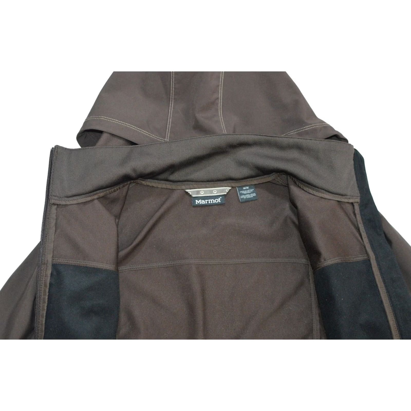 Marmot Womens Marmot Hooded Softshell Jacket Full-Zip M Brown Jacket Womens Marmot Hooded Softshell Full-Zip M Brown Size M / US 6-8 / IT 42-44 - 5 Thumbnail