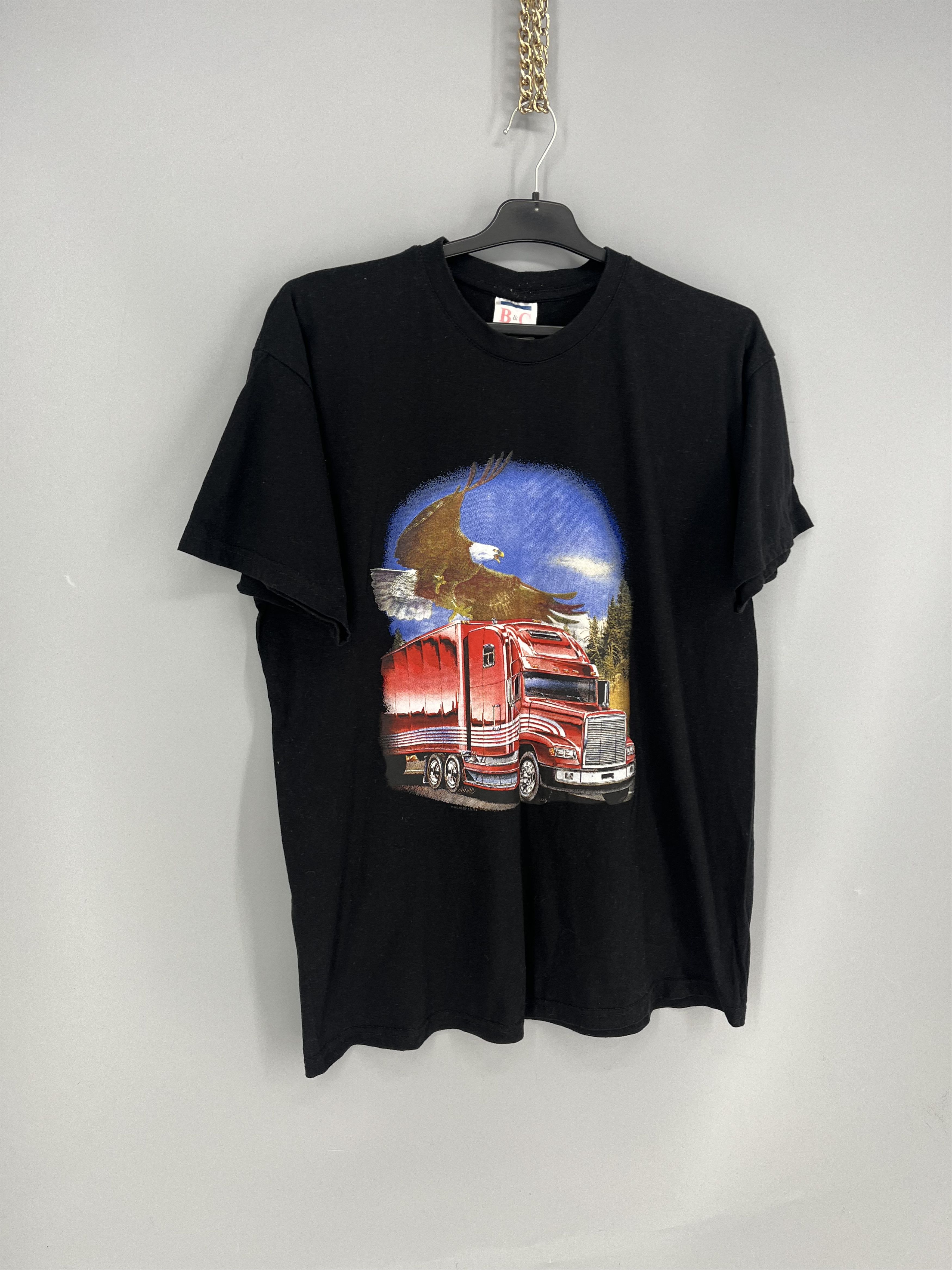 Vintage img VTG 3D Emblem “Follow the Eagle” 1994 Big Print Tee Size US M / EU 48-50 / 2 - 2 Thumbnail