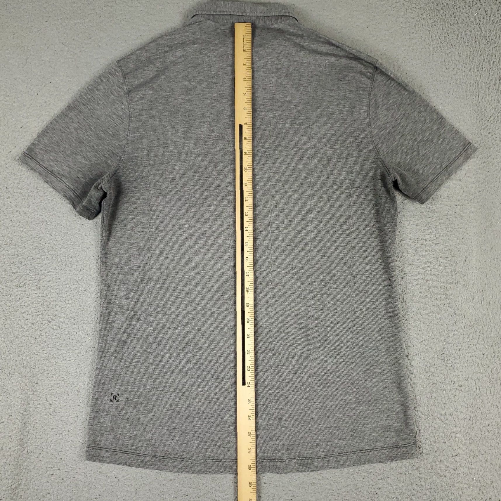 Lululemon Lululemon Polo Shirt Mens Size Medium Gray Tech Active Golf Short Sleeve Polo Shirt M Gray All Seasons Breathable Stretch Men's Golf Shirt Size US M / EU 48-50 / 2 - 7 Thumbnail