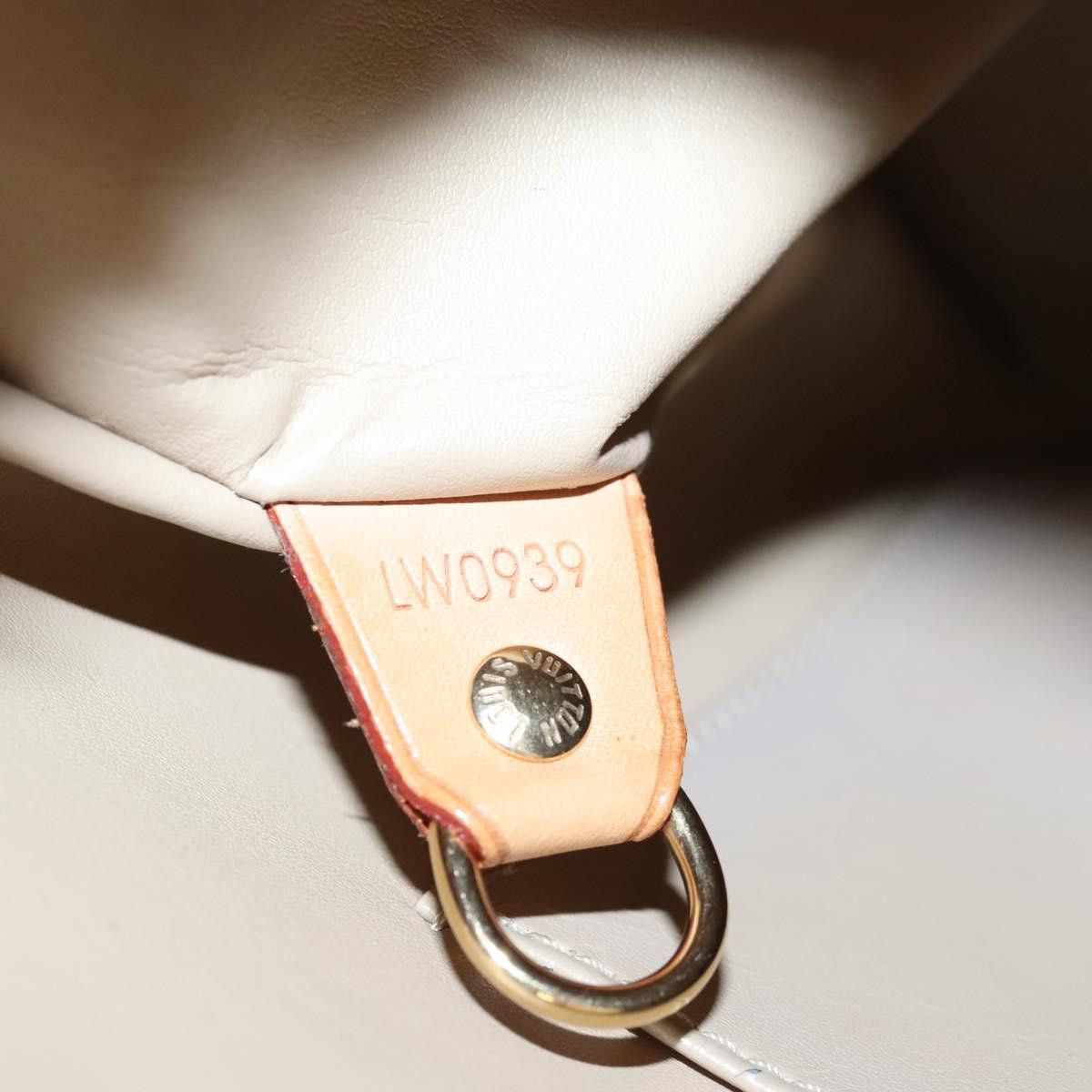 Louis Vuitton LOUIS VUITTON Monogram Vernis Houston Hand Bag Beige M91004 Size ONE SIZE - 12 Thumbnail