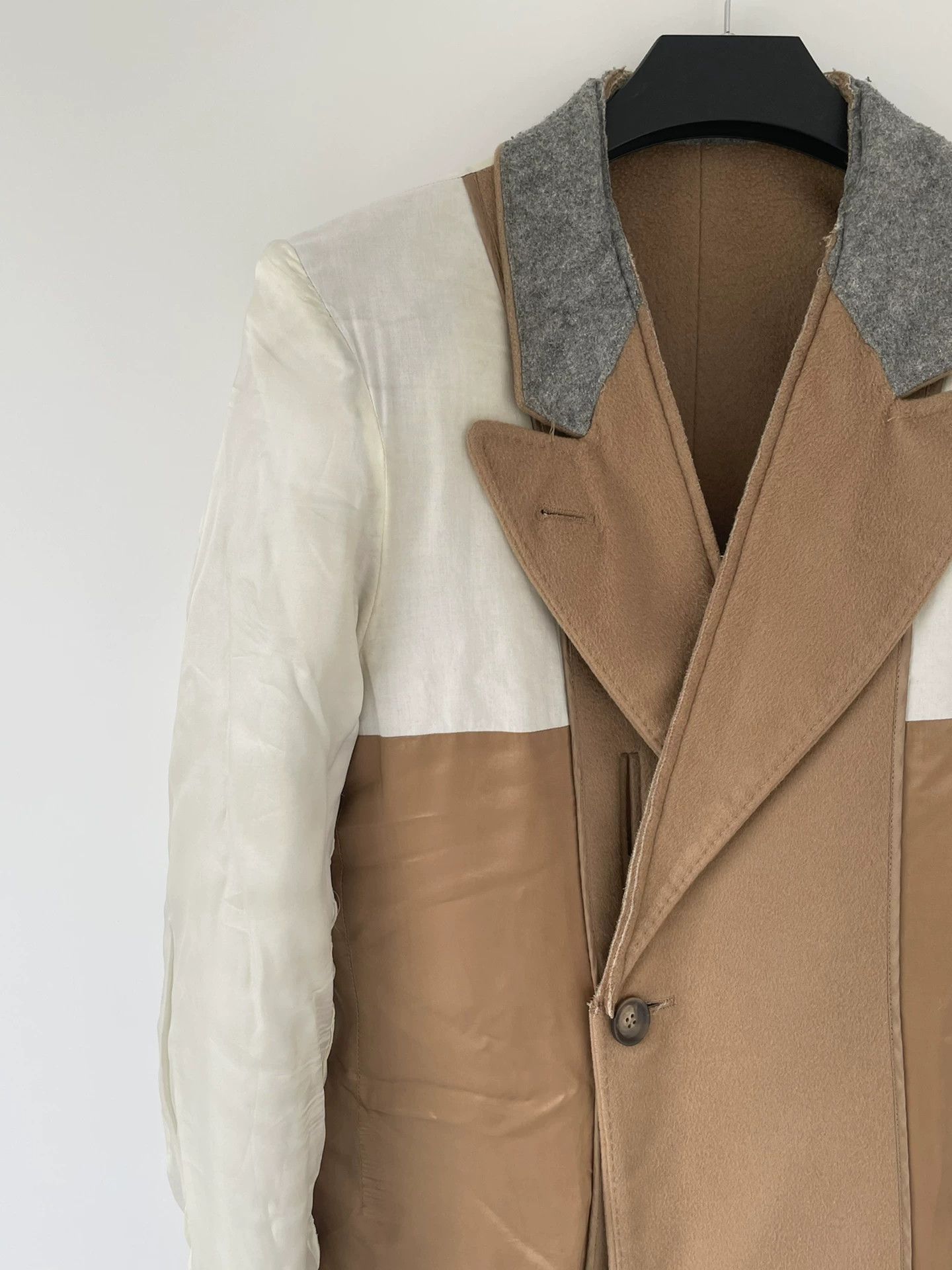 Other MMM 06 HM Collab Reversible Collarless Wool Coat 46 Size US S / EU 44-46 / 1 - 5 Thumbnail