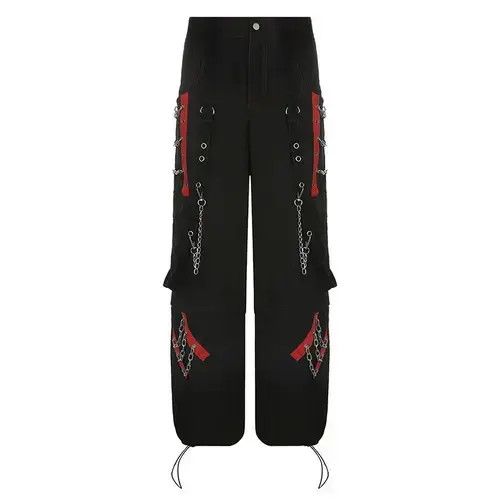 Designer × Japanese Brand Gothic Cargo Pants Size US 30 / EU 46 - 1 Thumbnail