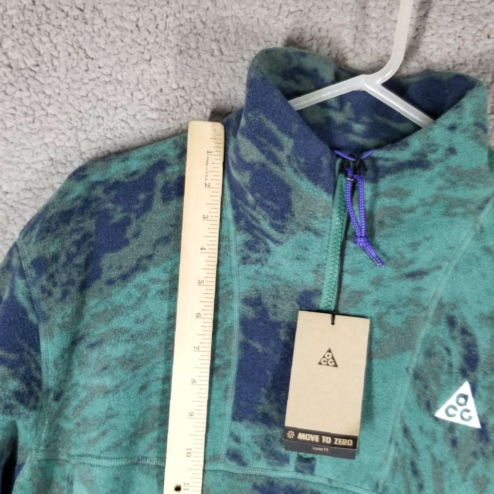 Nike Nike ACG Wolf Tree Women's 1/2-Zip Pullover Printed Jacket Small FN1934-361 Zip Jacket Nike ACG Wolf Tree 1/2-Zip Pullover Printed Small FN1934-361 Size S / US 4 / IT 40 - 3 Thumbnail