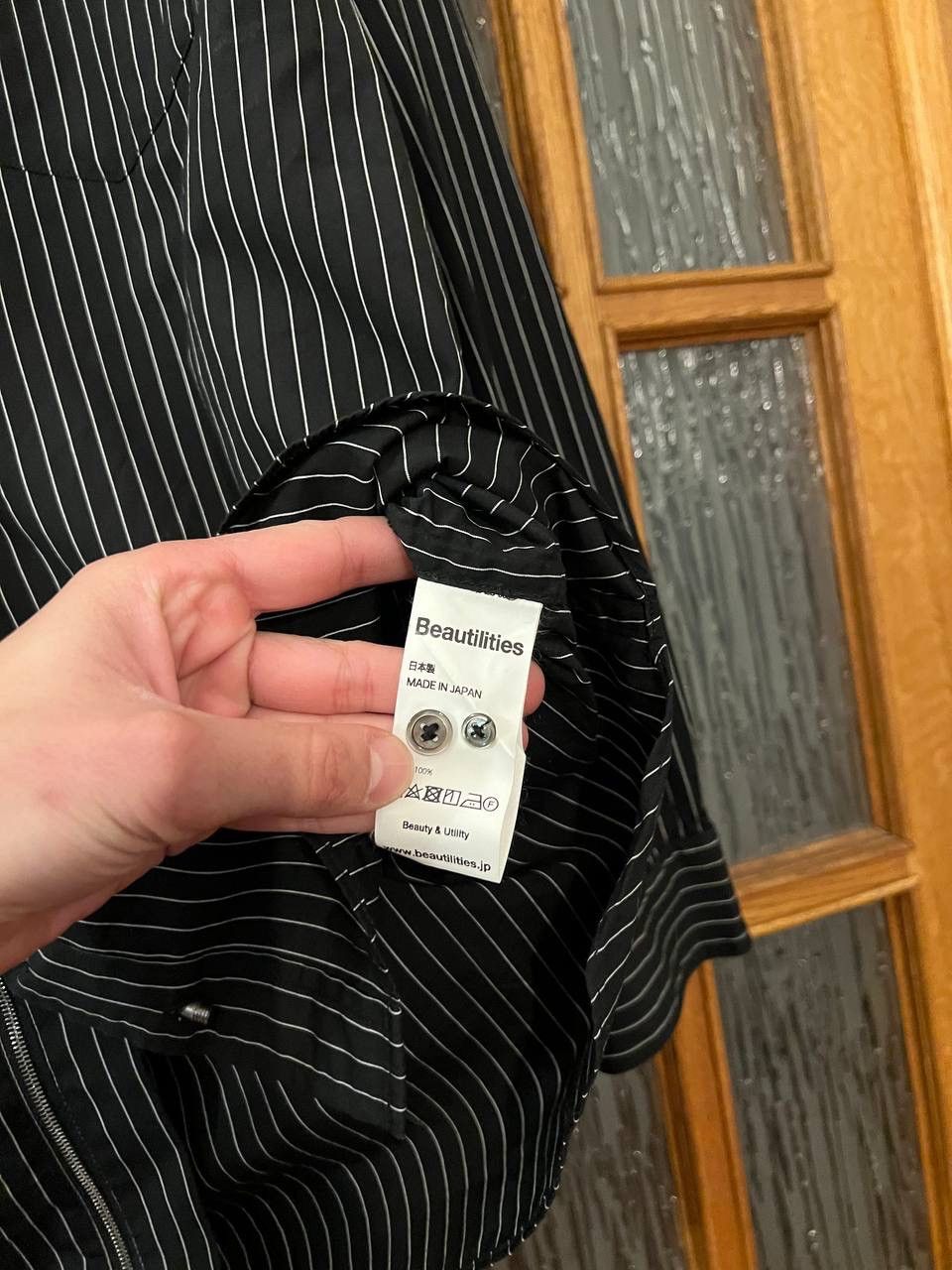 Japanese Brand Les Beautilities stripes screw shirt Size US M / EU 48-50 / 2 - 19 Thumbnail