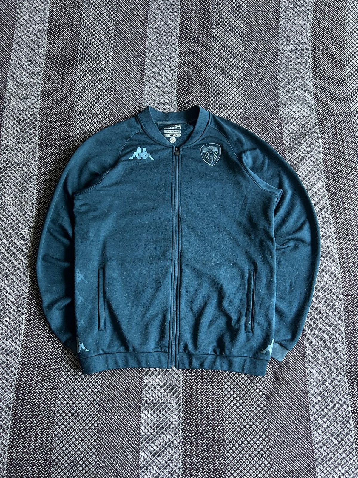 Kappa Kappa x Leeds United Football Zip Up Training Size XL Sports Size US XL / EU 56 / 4 - 1 Thumbnail