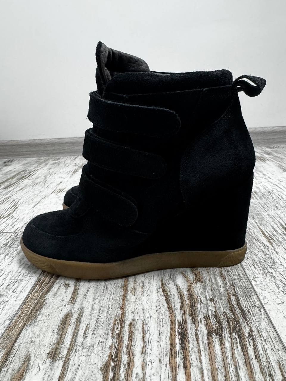 Buffalo London Buffalo London High-Top Wedge Sneakers Isabel Marant Style Size US 9 / IT 39 - 5 Thumbnail