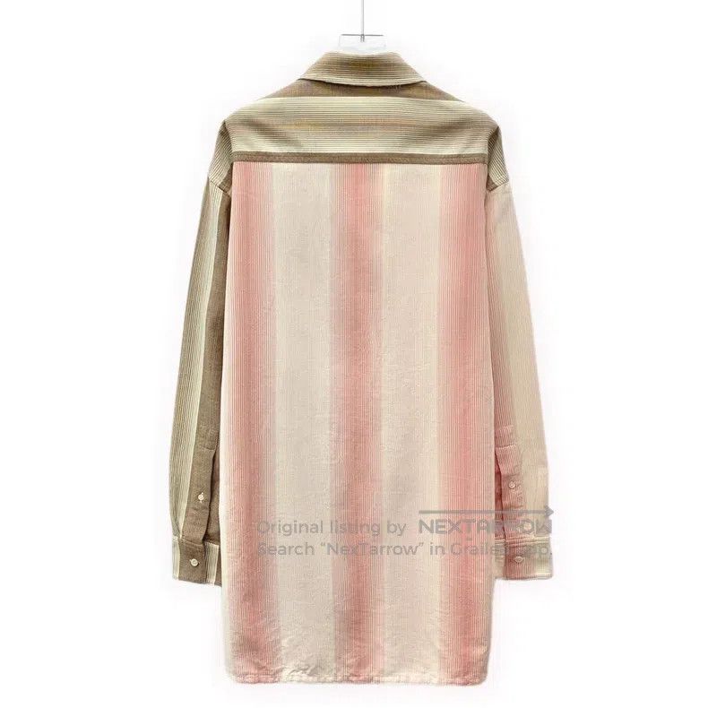 Loewe Loewe Color-Blocked Striped Logo Embroidered Wool Notched Size XS / US 0-2 / IT 36-38 - 2 Thumbnail