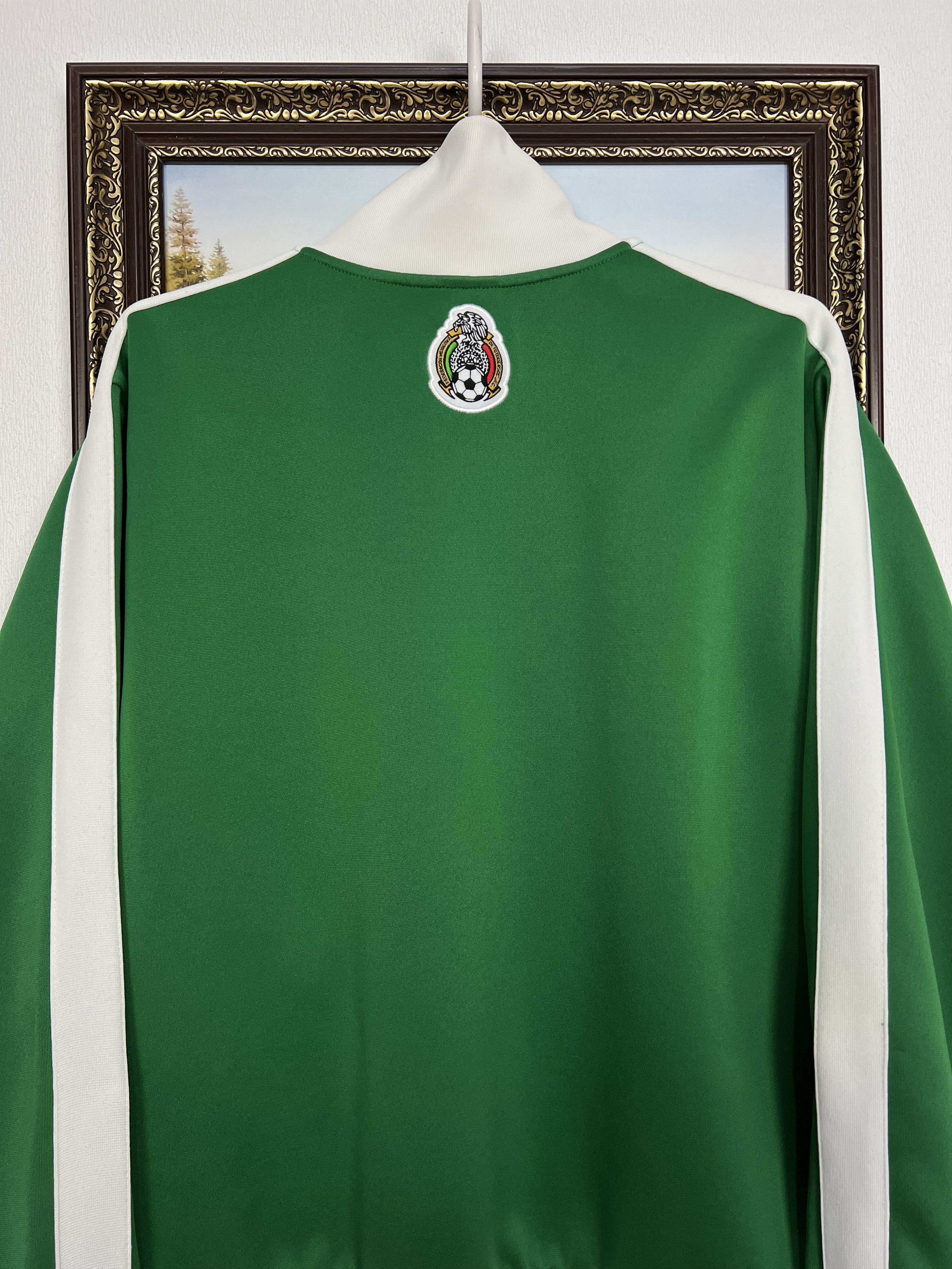 Nike Mexico World Cup Football Jacket Soccer Track Top Zip Size US L / EU 52-54 / 3 - 9 Thumbnail