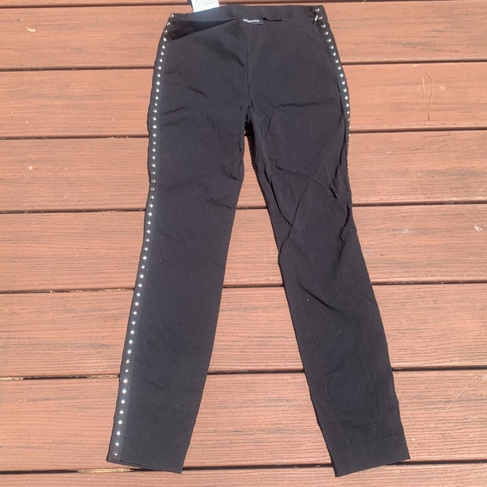 Vintage BNWT Inc studded leggings Size 25" / US 0 / IT 36 - 5 Thumbnail