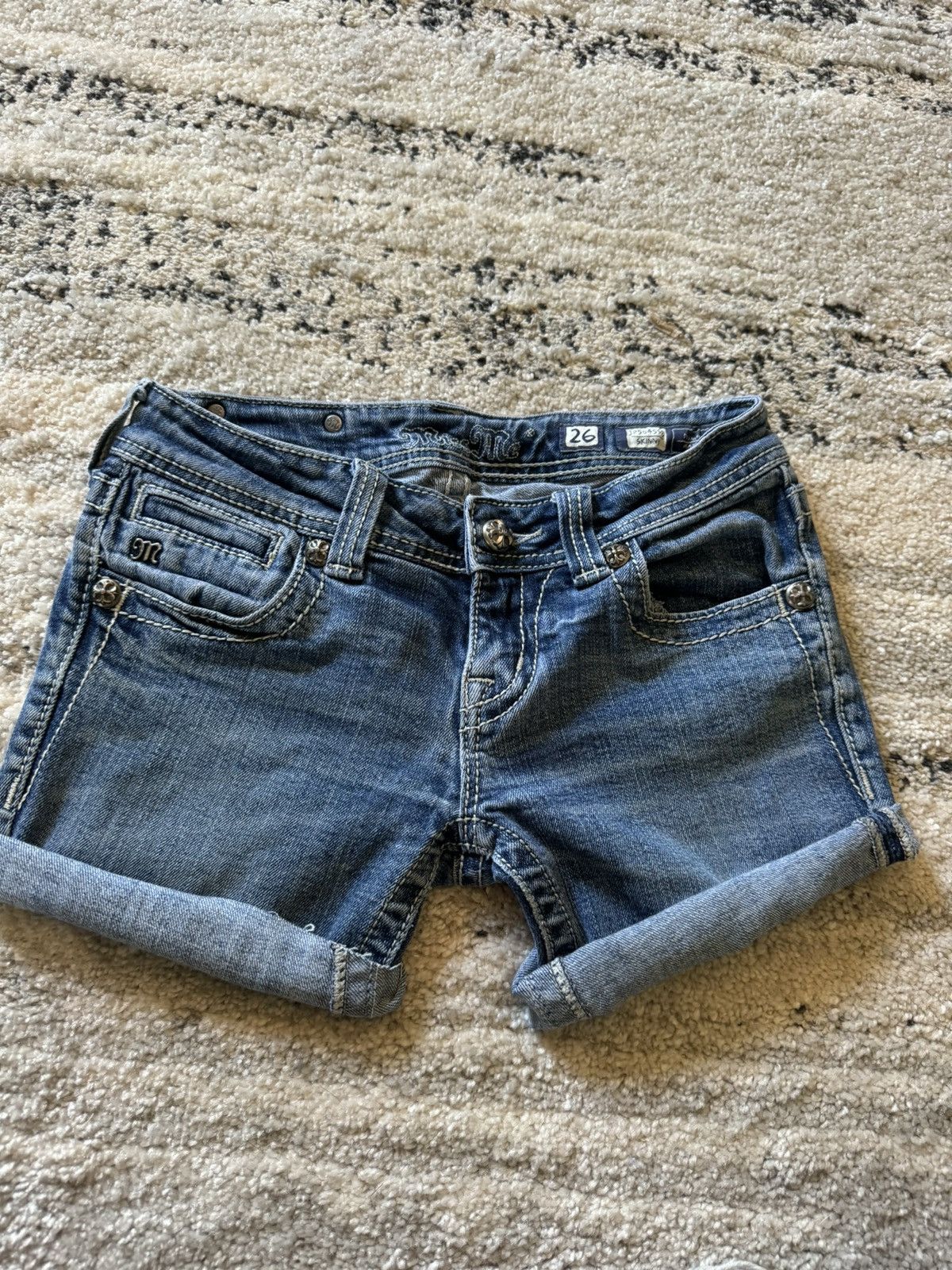 Miss Me vintage miss me jean shorts Size 26" / US 2 / IT 38 - 3 Thumbnail