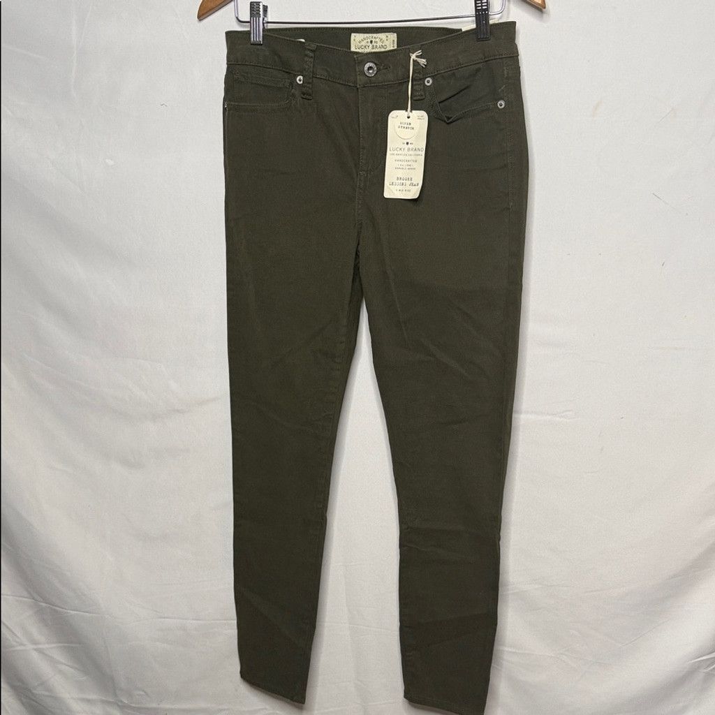 Lucky Brand NWT Lucky Brand Brooke stretch mid rise legging jeans 6/28 Size 28" / US 6 / IT 42 - 3 Thumbnail