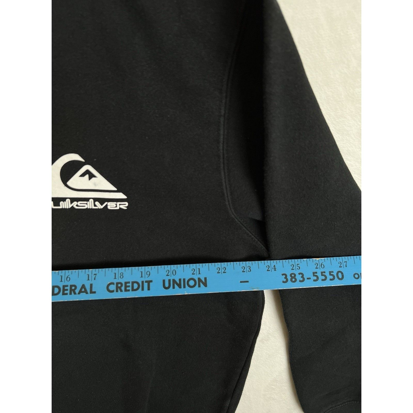Quiksilver Vintage Quiksilver Black Crewneck Sweatshirt Size Laege Y2K Size US XL / EU 56 / 4 - 3 Thumbnail