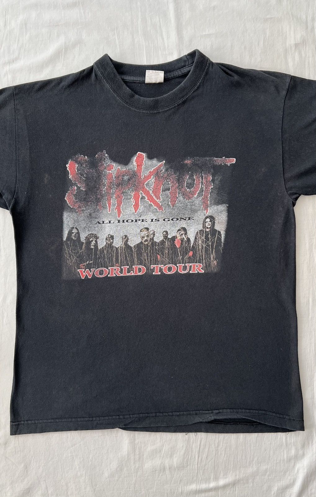 Band Tees Vintage 2008 Slipknot All Hope Is Gone Nu Metal Band T-shirt Size US M / EU 48-50 / 2 - 5 Thumbnail