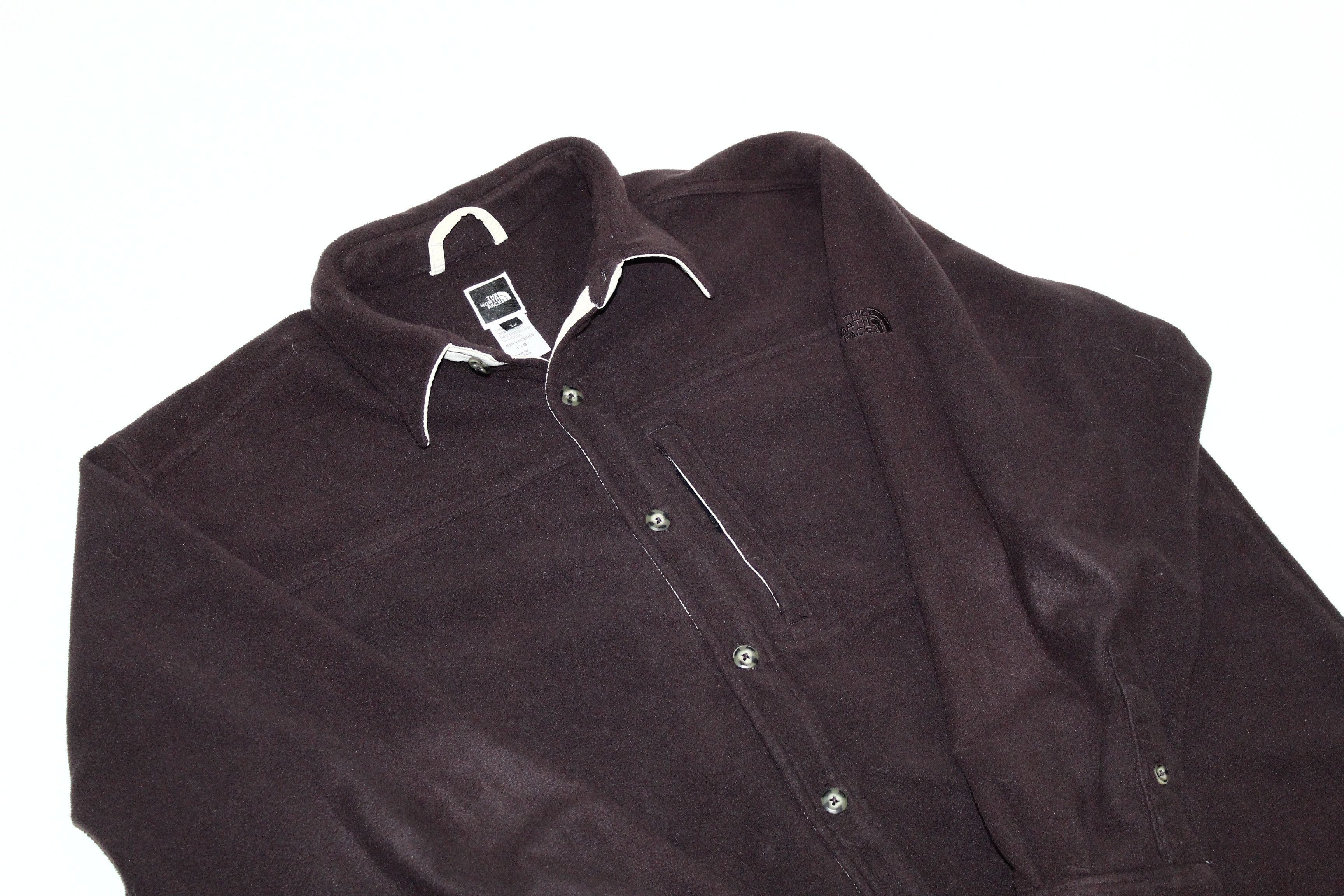 The North Face 🔥90's The North Face Polartec Teddy Fleece Baggy Overshirt Size US XL / EU 56 / 4 - 1 Thumbnail