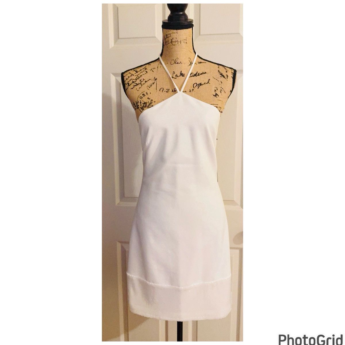 1. State Mini Halter Dress with Sequin Hem