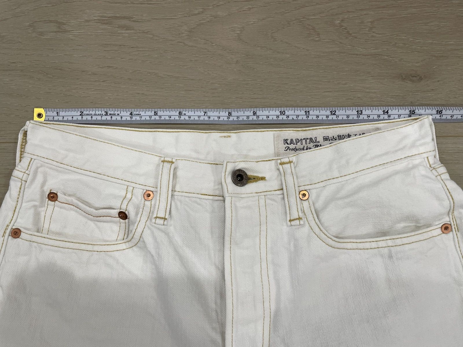Kapital Kapital White Jeans - 32 Size US 32 / EU 48 - 6 Thumbnail