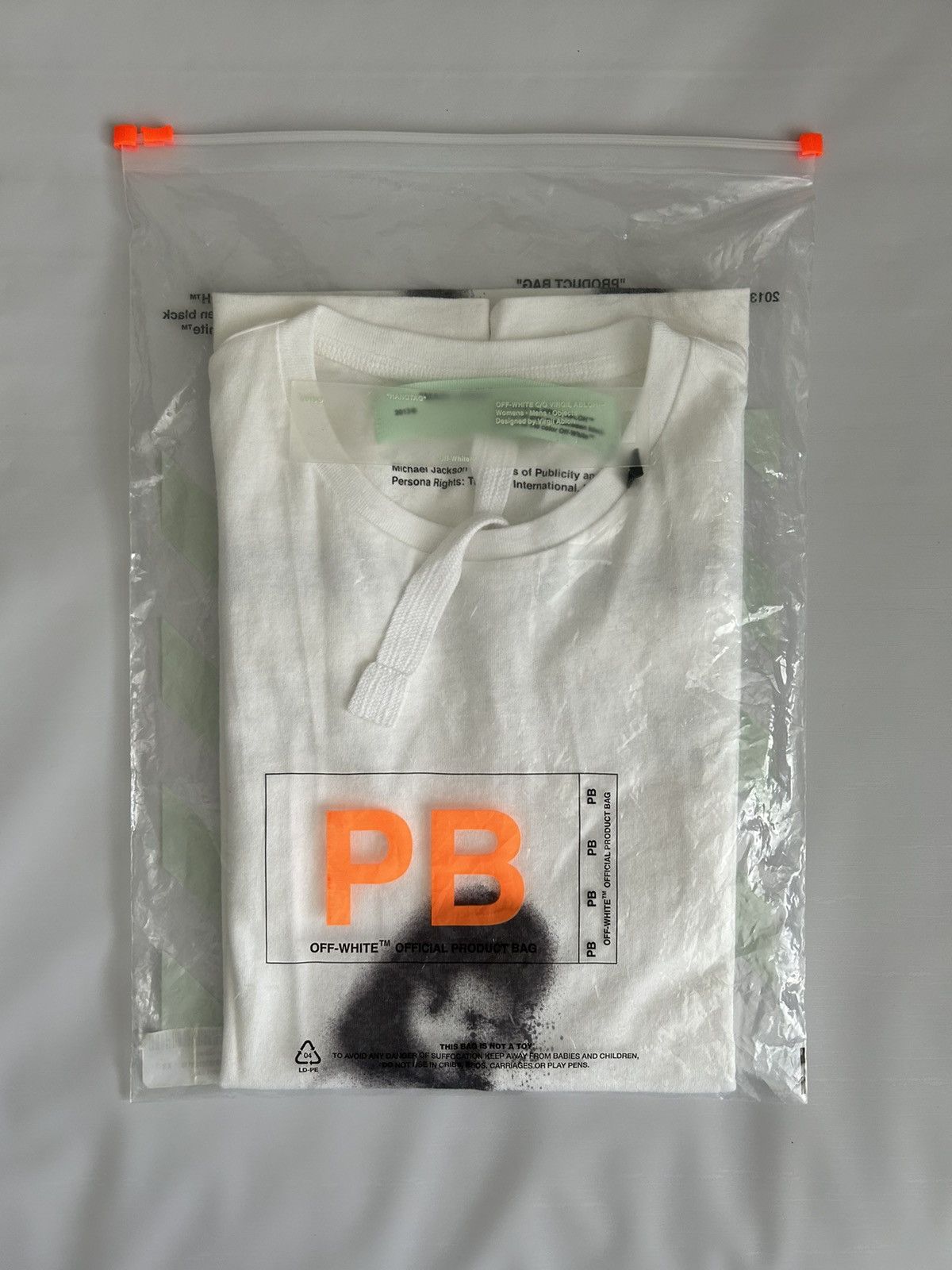 Michael Jackson × Off-White × Virgil Abloh Off-White x Michael Jackson “illusionist” Tee 2019 Size US XS / EU 42 / 0 - 3 Thumbnail